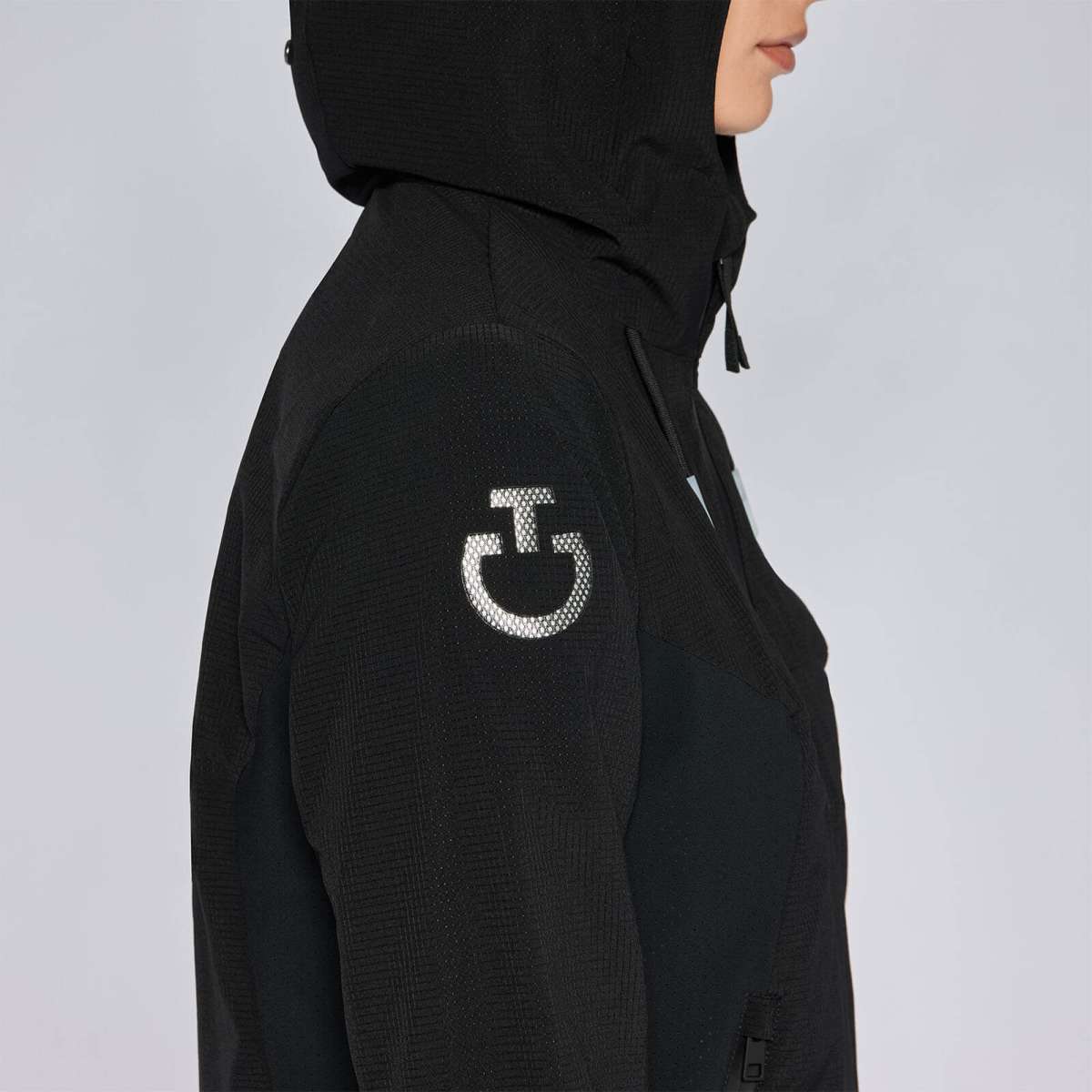 Cavalleria Toscana REVO Nylon MeshHooded Wind und Regenjacke