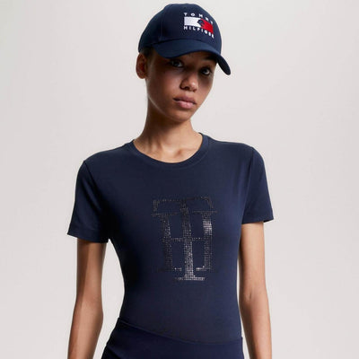 Tommy Hilfiger Frauen Rundhals T-Shirt Manhattan