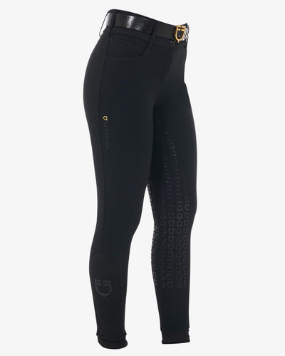 Equestro Frauen Vollgrip Reithose High Waist