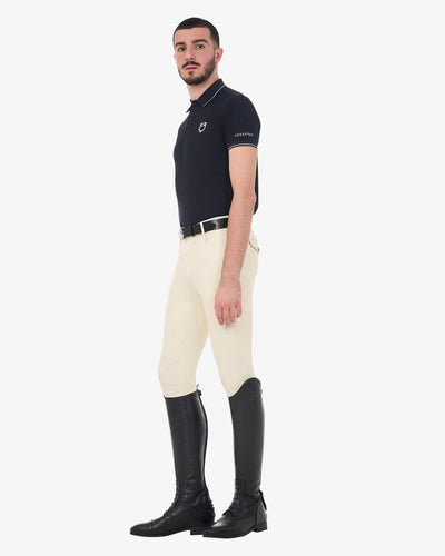 Equestro technisches Trainingspolo Shirt kurzarm für Männer