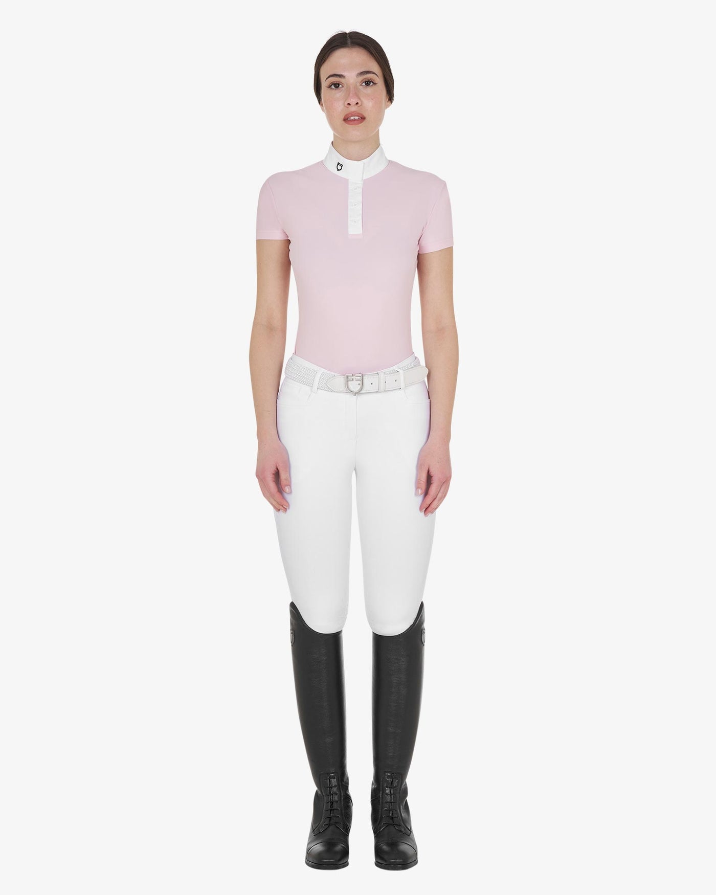 Equestro Damen Kurzarm Poloshirt Sally