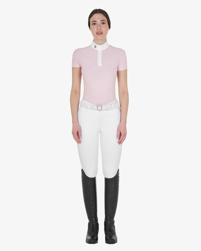 Equestro Damen Kurzarm Poloshirt Sally