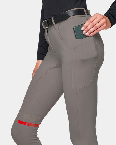 ea.ST R2 Performance Reithose für Damen Kniebesatz Springen