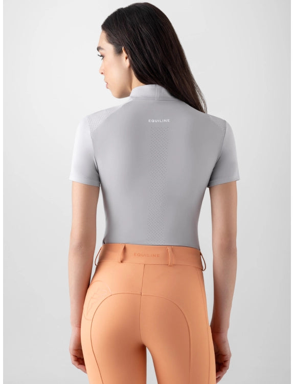 Equiline Trainingsshirt mit Kragen für Damen CYELEC SS25