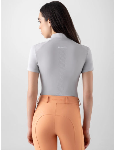 Equiline Trainingsshirt mit Kragen für Damen CYELEC SS25