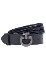 Women's belt with elastic CT buckle