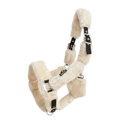 Equiline Halfter mit Lammfell für Pferde - Terris