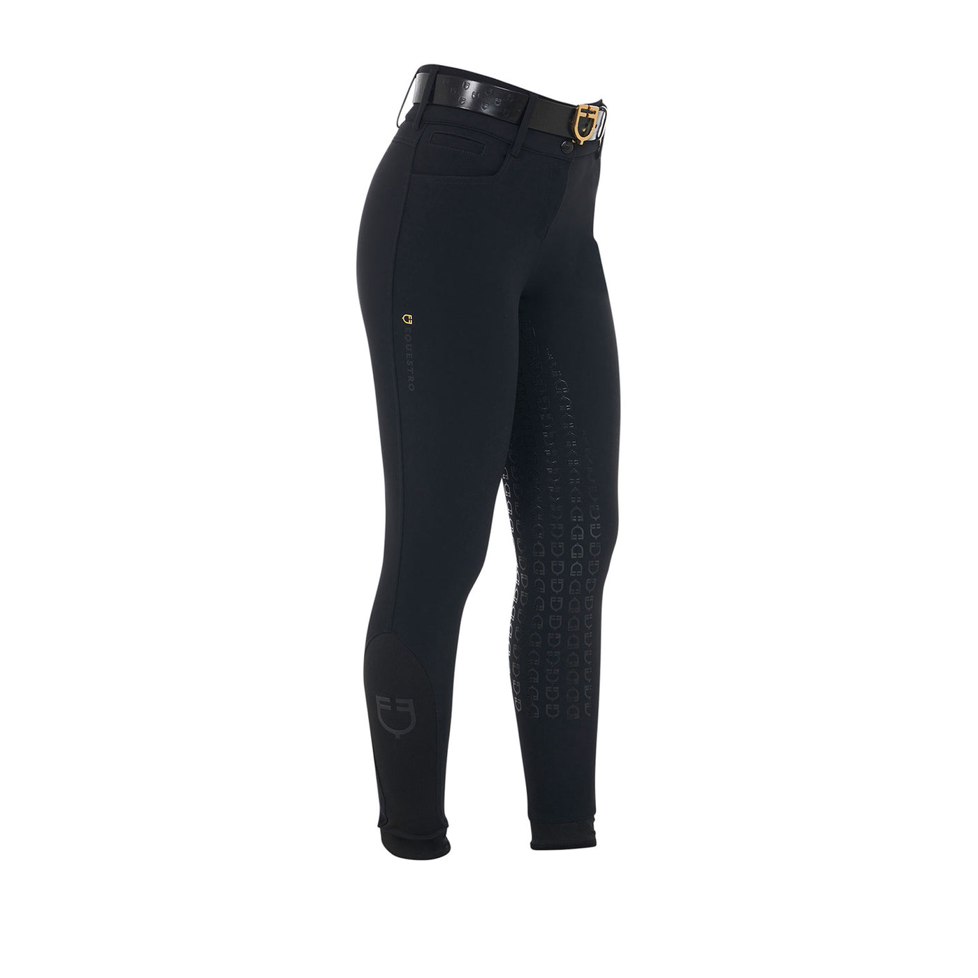 Equestro Frauen Vollgrip Reithose High Waist