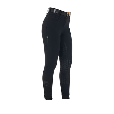 Equestro Frauen Vollgrip Reithose High Waist