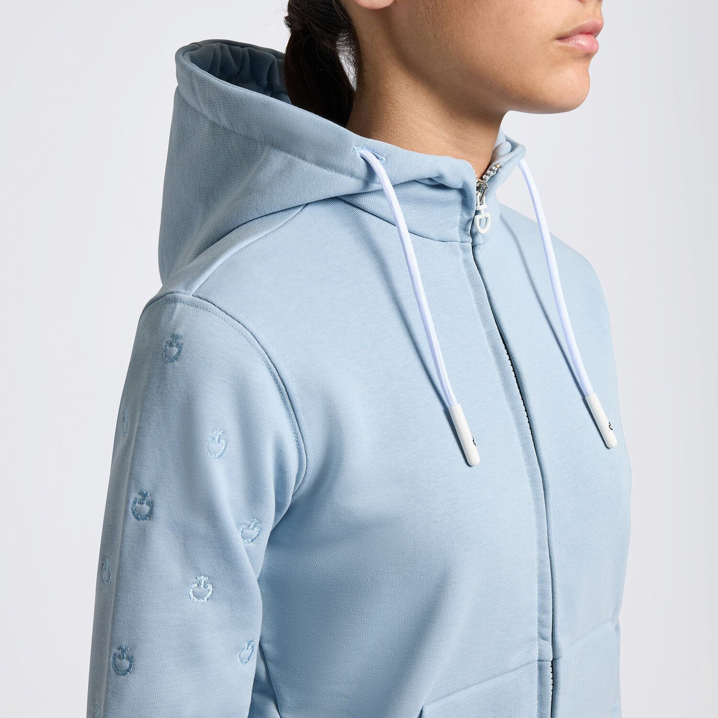 Cavalleria Toscana Sweatshirt Hoodie Jacke für Mädchen SS25