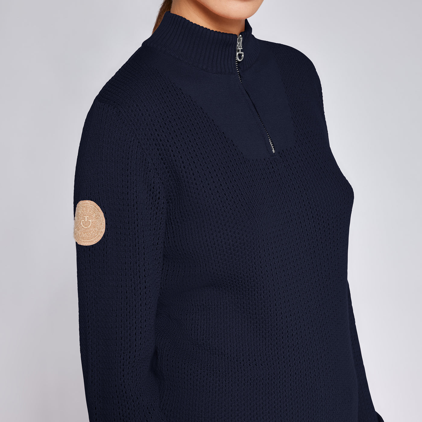 CT Women's Half Zip Sweater