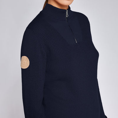 CT Women's Half Zip Sweater