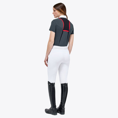 Cavalleria Toscana Revo Turniershirt mit Reißverschluss für Damen