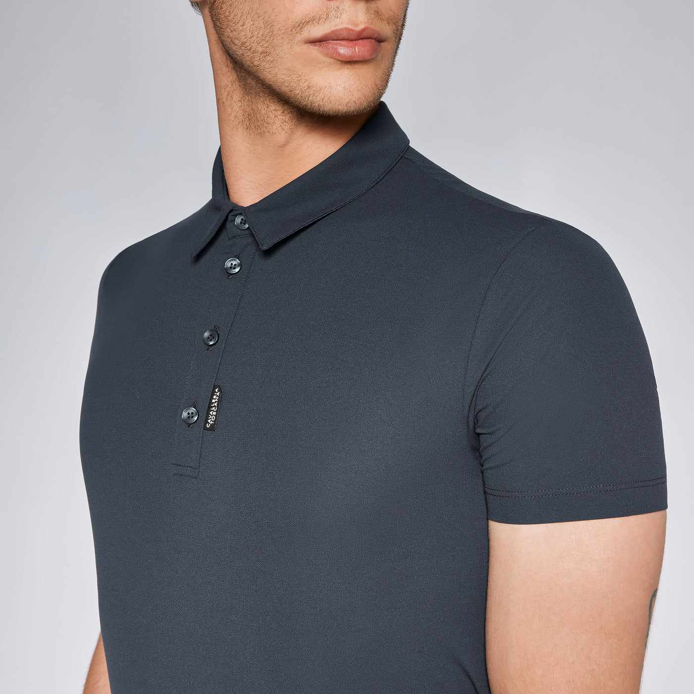 CT men's short sleeve training polo shirt