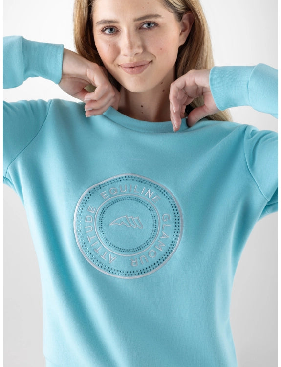 Equiline rundhals Damensweatshirt GIFEG FS25
