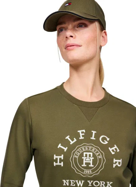 Tommy Hilfiger Equestrian Rundhals Sweatshirt für Damen Evans FS25