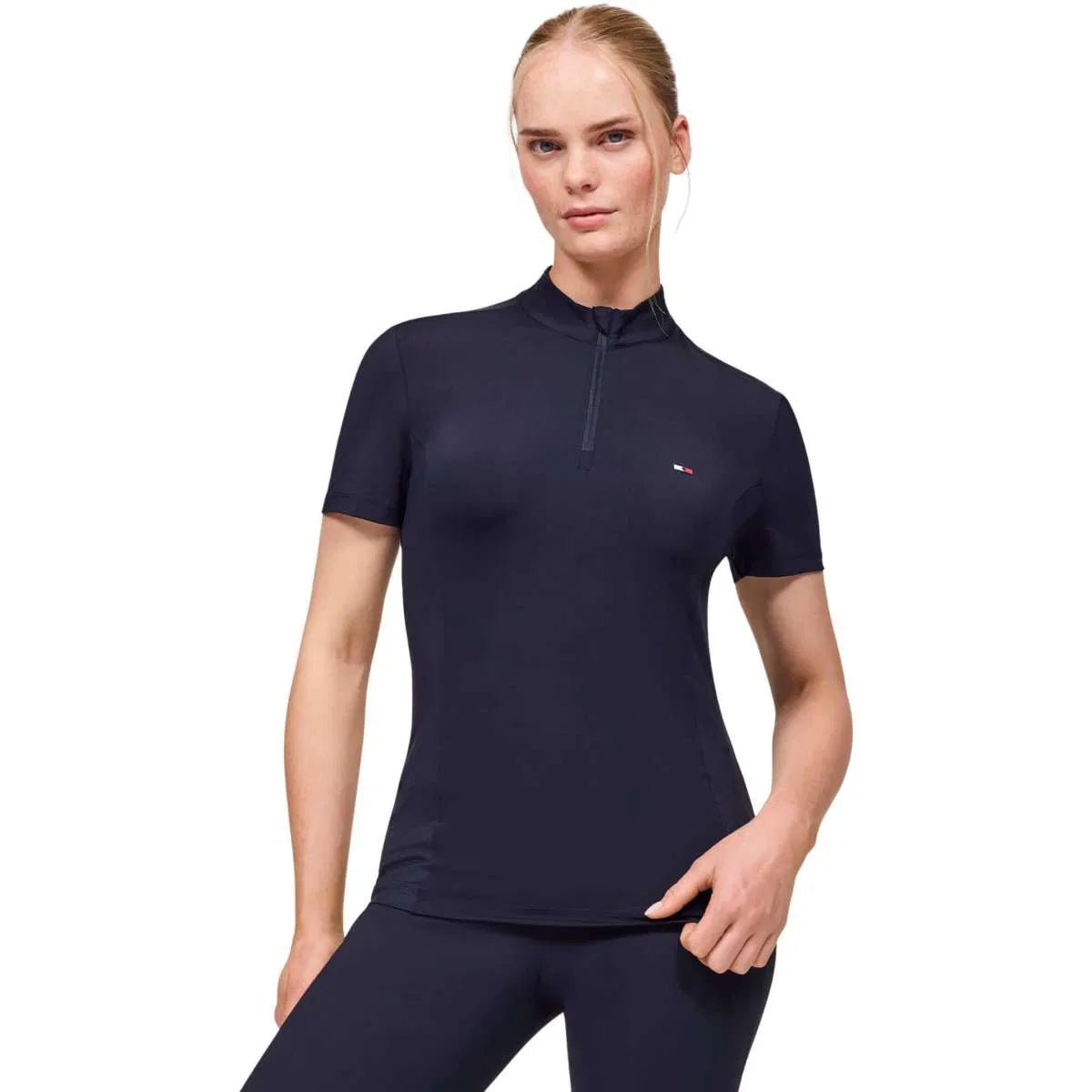 Tommy Hilfiger Equestrian Trainings T-Shirt kurzarm für Damen Genoa