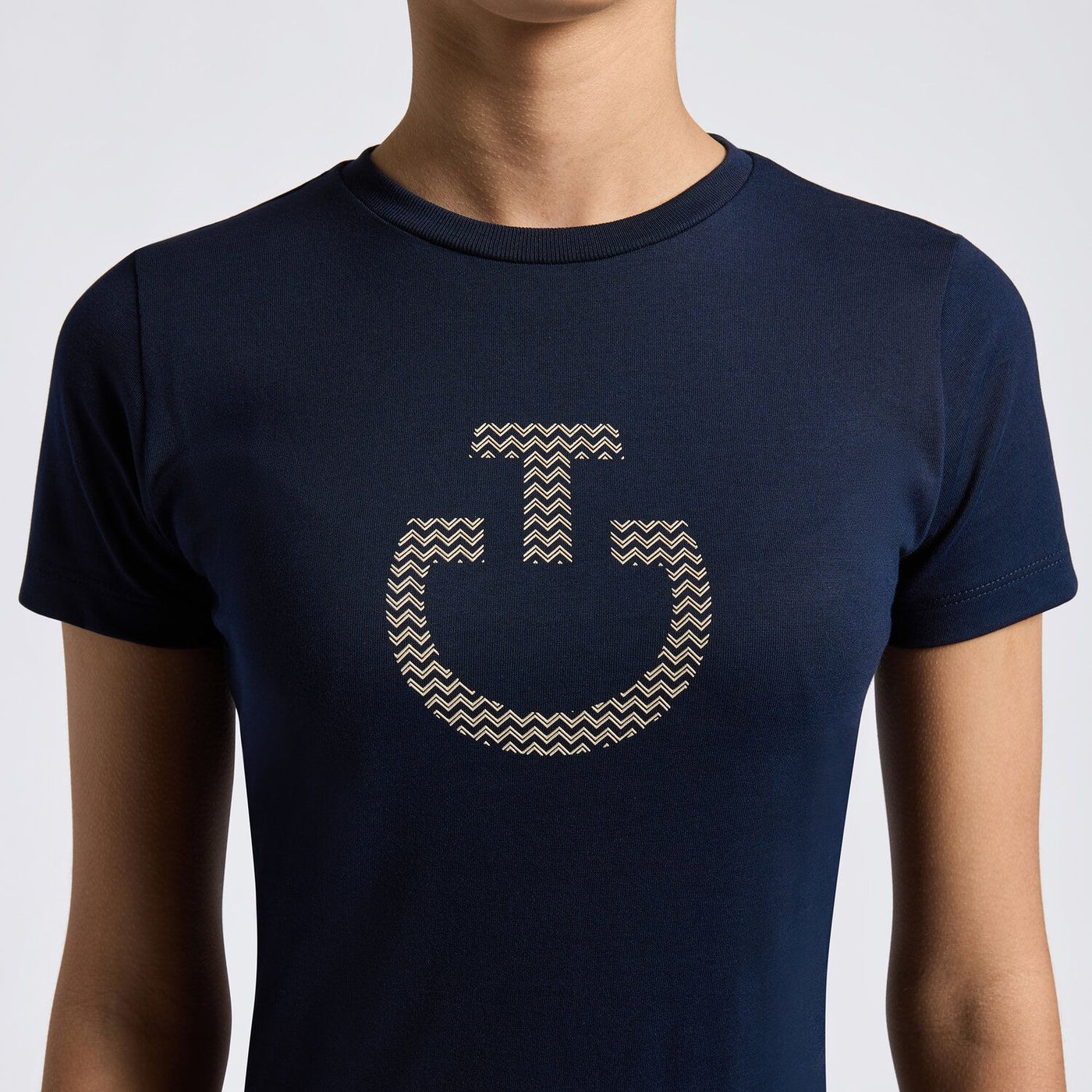 CT Logo Baumwoll T-Shirt für Mädchen
