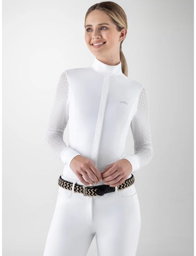 Equiline Turnierbluse langarm für Damen Carrid FS25