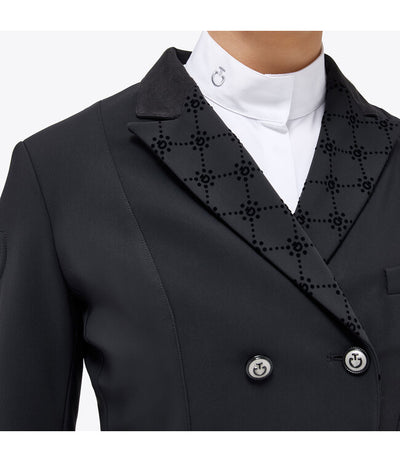 Embroidered Houndstooth Tech Tailcoat
