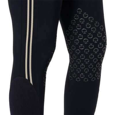Embossed silicone stripe riding full grip