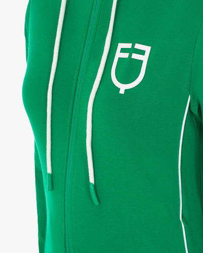 Equestro Hoodie Sweatshirtjacke für Damen