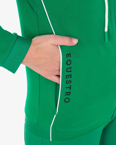 Equestro Hoodie Sweatshirtjacke für Damen