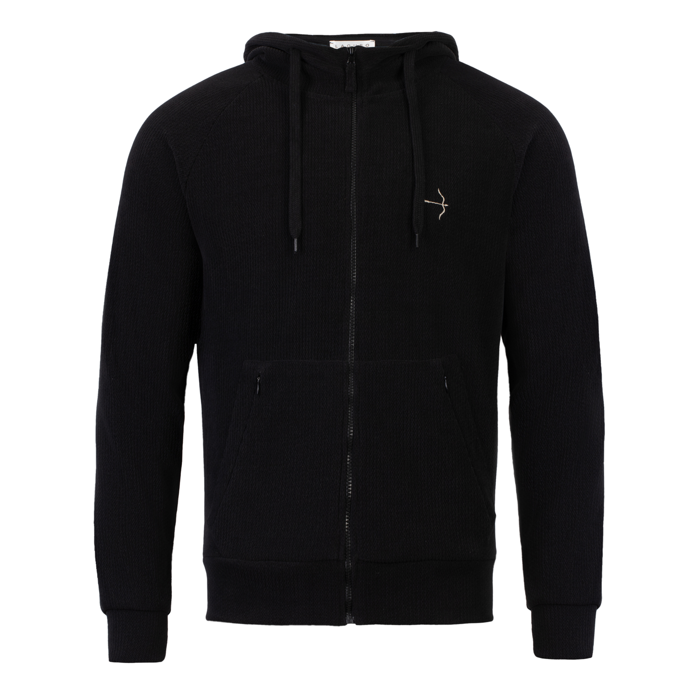 LAGUSO Männer Hoodiejacke MARVIN knitted