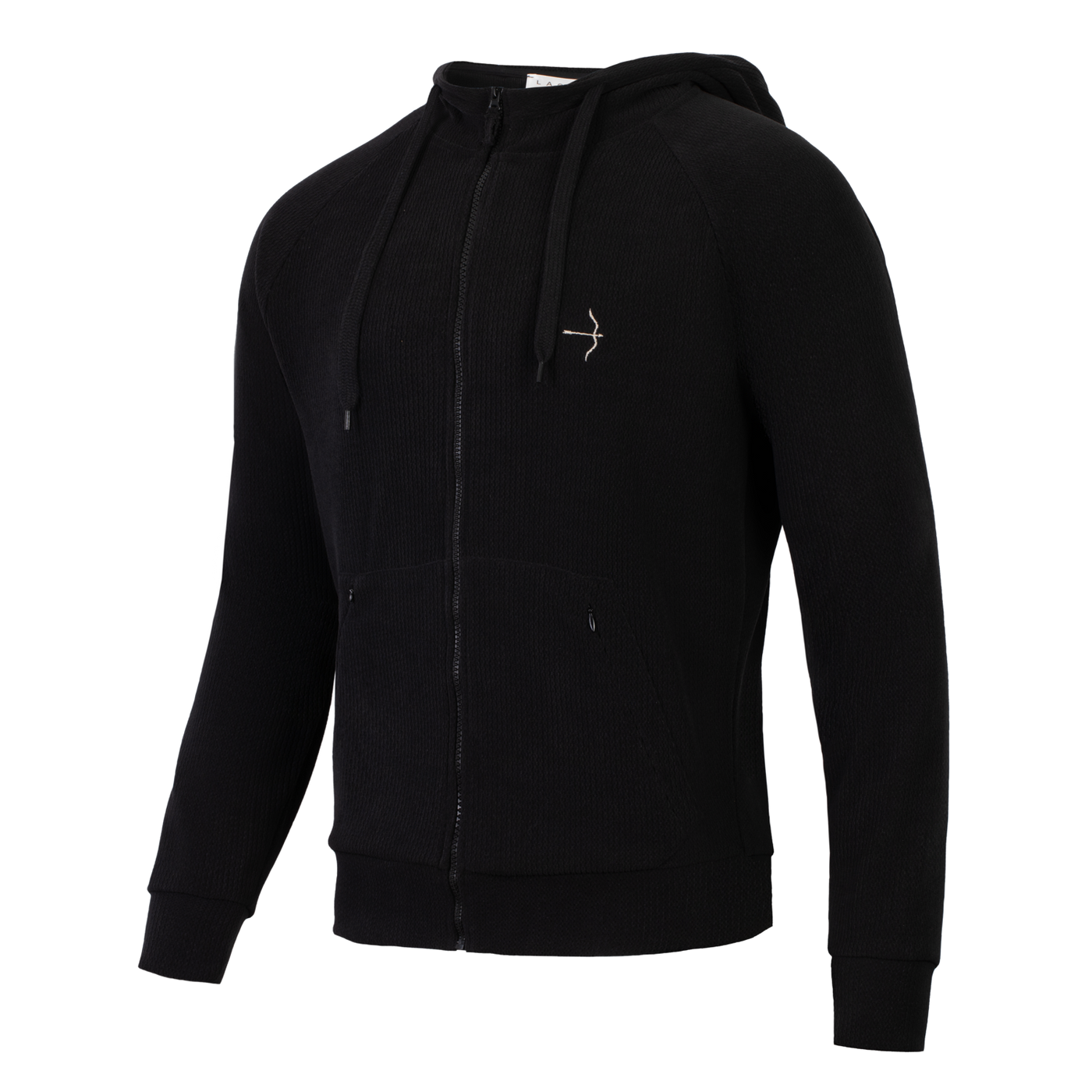 LAGUSO Männer Hoodiejacke MARVIN knitted