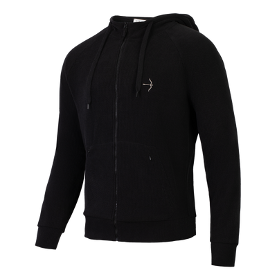 LAGUSO Männer Hoodiejacke MARVIN knitted