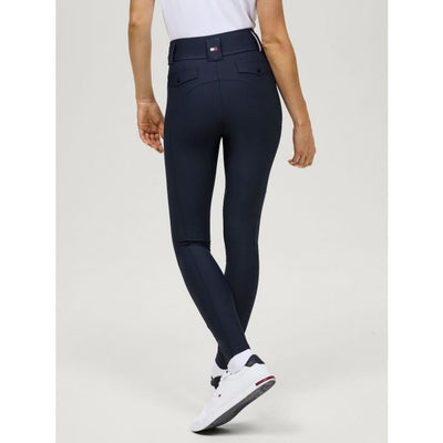 Tommy Hilfiger Equestrian Hybrid Reitleggins mit Kniebesatz für Damen Highland FS25