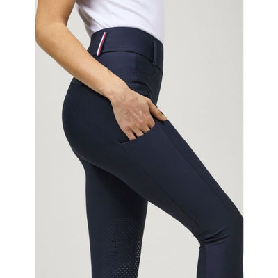 Tommy Hilfiger Equestrian Hybrid Reitleggins mit Kniebesatz für Damen Highland FS25